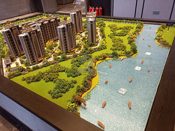 山阳县建筑模型